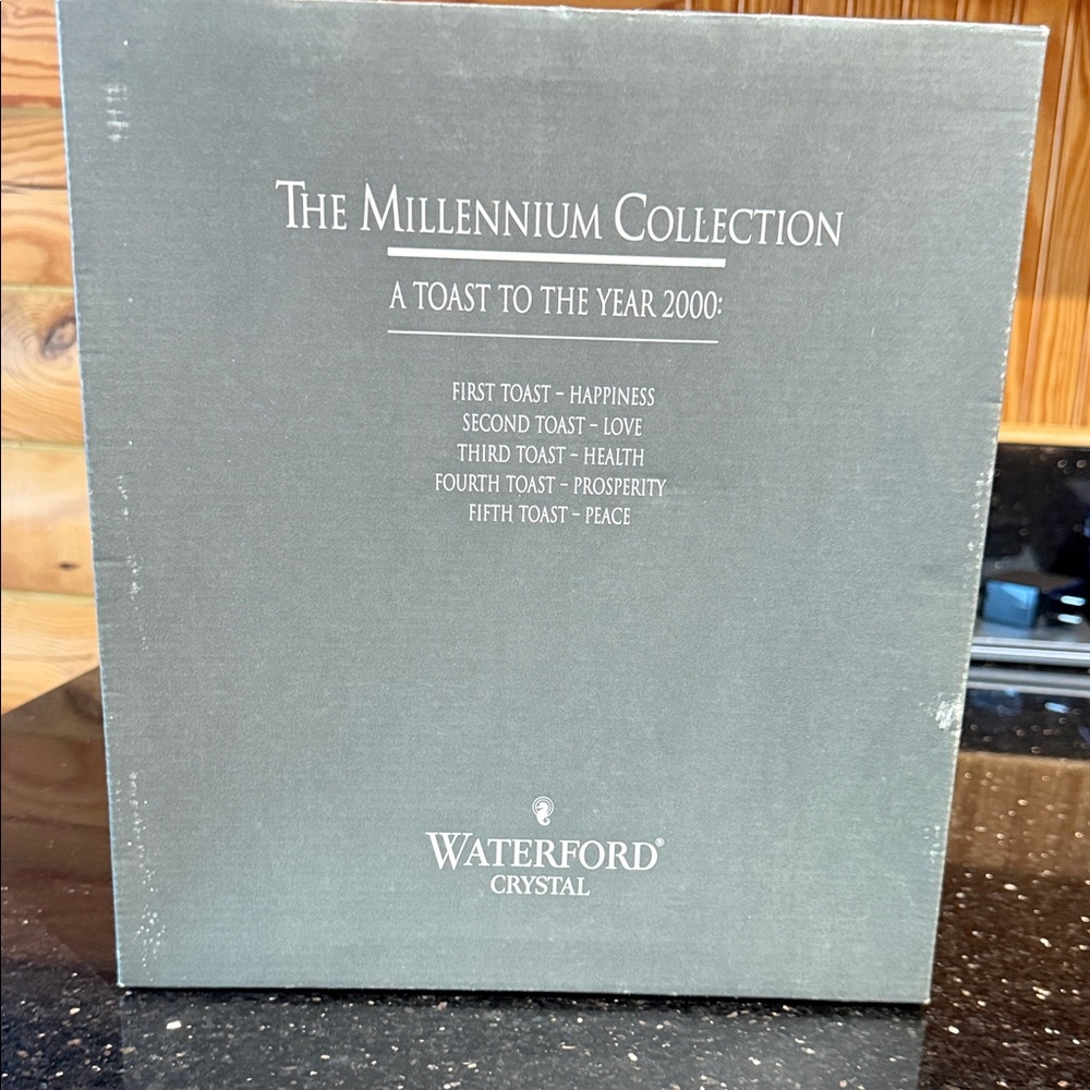 Waterford Crystal Millennium Collection Champagne Flutes - Picture 9 of 11